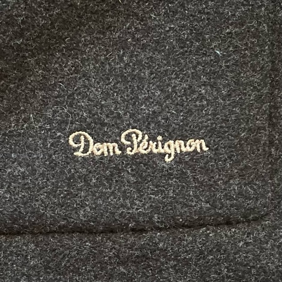 Loro Piana Dom Pérignon Hooded Scarf Wool Cashmere Beige Gray One Size EUC - Picture 6 of 7